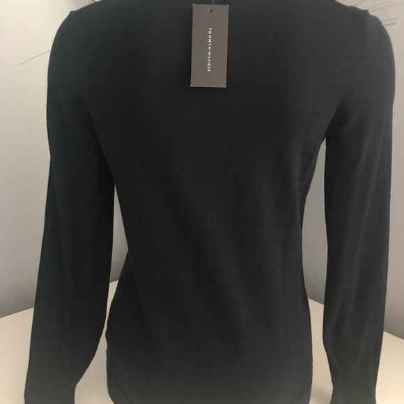 NWT Tommy Hilfiger Navy Blue Nautical Sweater S - Picture 5 of 6